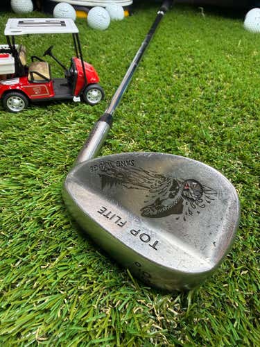 TOP FLITE STAINLESS 56* Sand Wedge Steel Wedge Flex RH