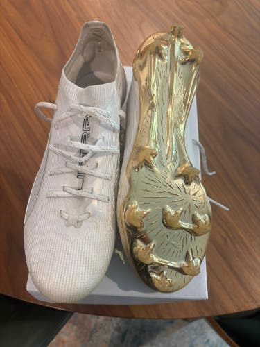 Ultra 6 Ultimate FG - White Gold Men's Size M 7.5 (W 8.5) Puma Ultra Cleats (New)