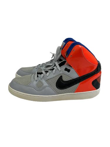 Used Nike SON OF FORCE MID Basketball Shoes M Grey Senior 13 11692-S000158260