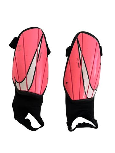Used Nike Soccer Shin Guards Youth Pink MD 11692-S000158283