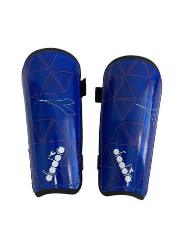 Used Diadora Soccer Shin Guards Junior Royal Blue SM 11692-S000158288