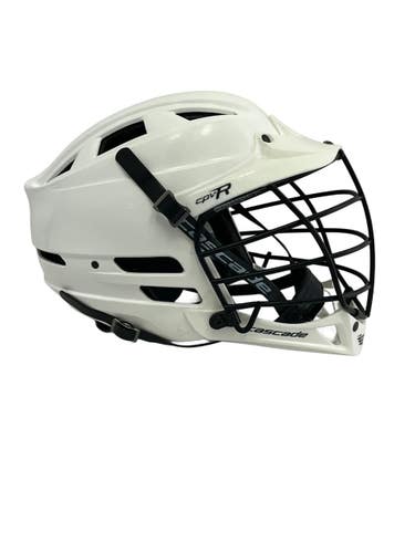Used Cascade CPVR Lacrosse Helmet White M/L 11692-S000158299