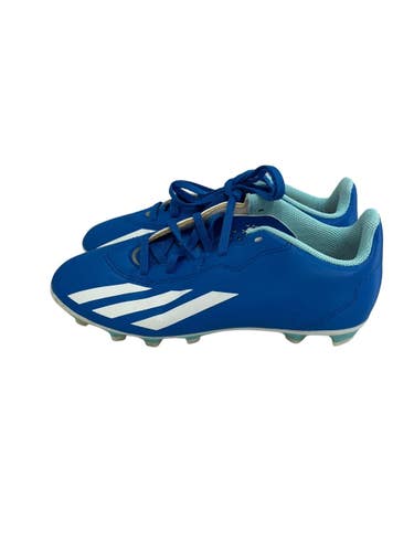 Used Adidas X CRAZYFAST.4 Soccer Cleats Royal Blue Junior 04.5 11692-S000158292