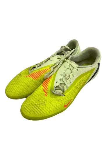Used Nike PHANTOM Soccer Cleats Yellow Senior 9.5 11692-S000158330