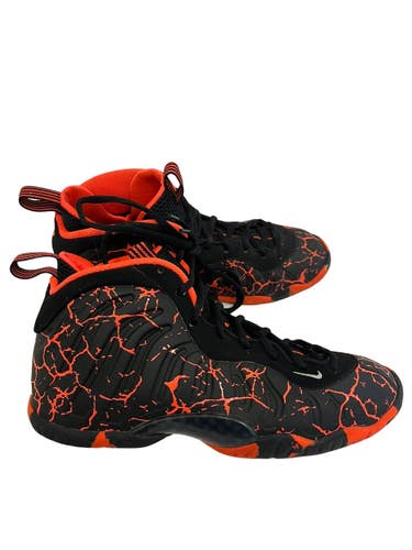Used Nike FOAMPOSITE Basketball Shoes M Black And Orange Senior 7 11692-S000158347