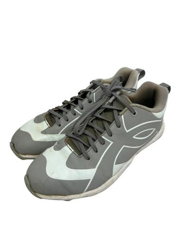 Used Under Armour LEADOFF ICON LOW BB/SB Cleats Grey Junior 06 11692-S000158351