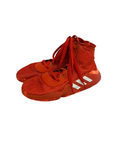 Used Adidas PRO BOUNCE Basketball Shoes M Orange Senior 8.5 11692-S000158361
