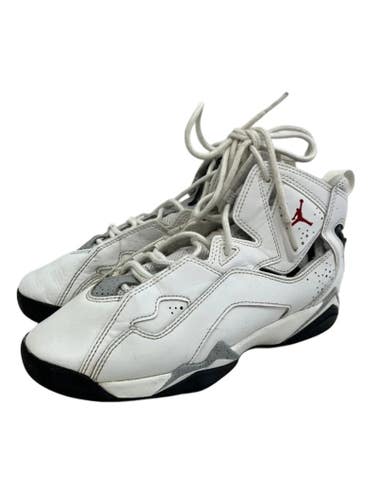 Used Jordan TRUE FLIGHT Basketball Shoes Y White Junior 05 11692-S000158362