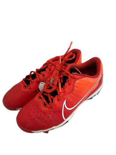 Used Nike HYPERDIAMOND BB/SB Cleats Red Junior 05.5 11692-S000158352