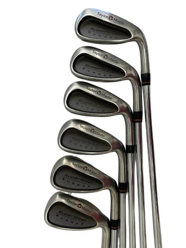 Used Taylormade BURNER SUPERSTEEL Mens Iron Set RH 5I-PW 11692-S000158371
