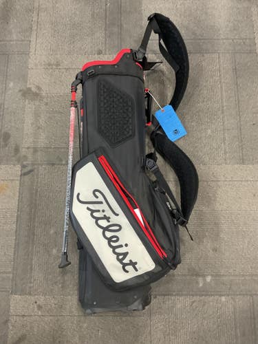 Used Titleist PLAYERS 4 STAND BAG Mens Stand Bag Black 11614-S000239888