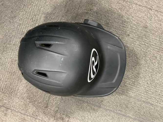 Used Rawlings XEDM Batting Helmet No Mask Black MD 11614-S000235862