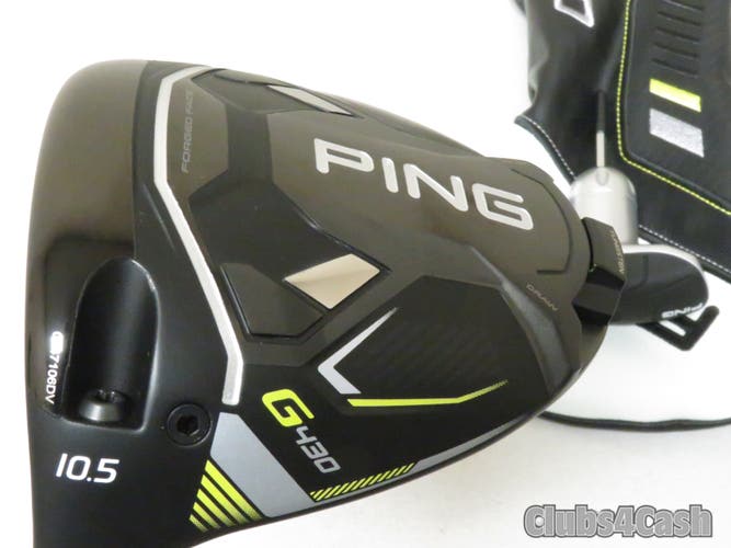 PING G430 MAX Driver 10.5 Alta CB 55 Black Regular +Cover & Tool  LEFT LH  MINT