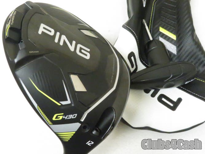 PING G430 Max Driver 12 Alta CB 55 Black SR-Flex SENIOR +Cover .. MINT