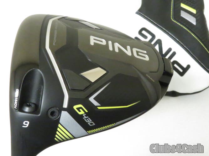 PING G430 MAX Driver 9 Alta CB 55 Black Stiff Flex +Cover .. LEFT LH  MINT