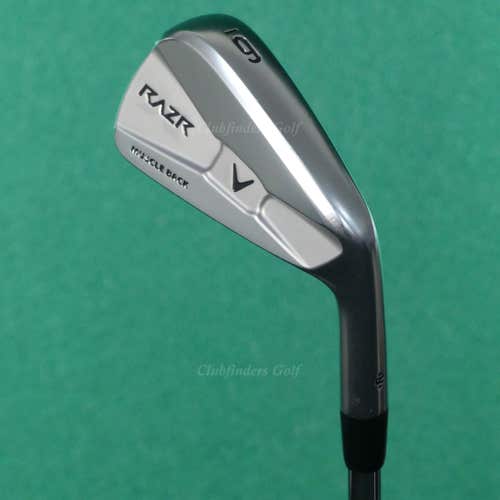 Callaway RAZR X Muscleback Single 6 Iron Project X Flighted Rifle 5.5 Steel Firm