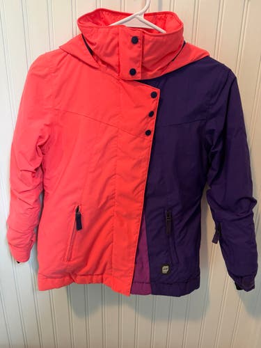 Youth Orage Ski / Snowboard Jacket – Size 8 / S – Pink/Purple (Used)