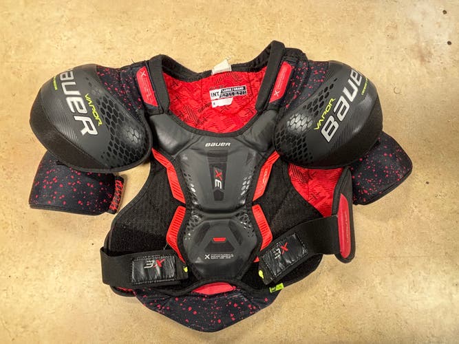 Men's Large Intermediate Bauer Vapor 3X Shoulder Pads (Used)