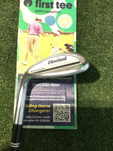 Cleveland Left Handed CBX4 Zipcore 60*Lob Wedge KBS MAX 45 Ladies Graphite 34.5