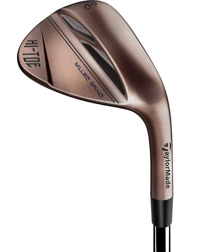 NEW LH TaylorMade Hi-Toe 3 58*/10* Wedge Steel KBS Hi-Rev 2.0 115 Stiff Flex