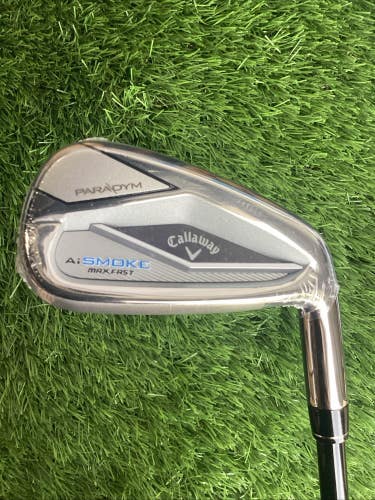 Callaway Paradym Ai Smoke Max Fast Single 7 Iron Tensei R2 Senior Graphite NEW
