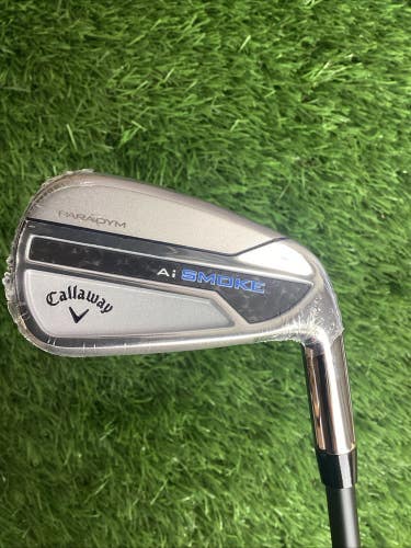 Callaway Paradym Ai Smoke Single 7 Iron Cypher 5.5 Regular Graphite Shaft NEW