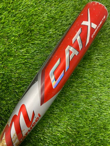 2023 Marucci CAT X Composite Bat USSSA Certified (-10) Composite 20 oz 30" (Used)