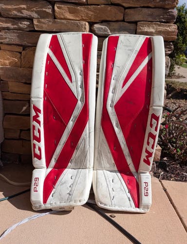 CCM Premier P2.9 Senior Goalie Leg Pads (34 Plus 1)