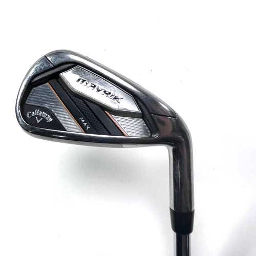 Callaway Mavrik Max Single 7 Iron KBS Max 80g Regular Steel Mens RH