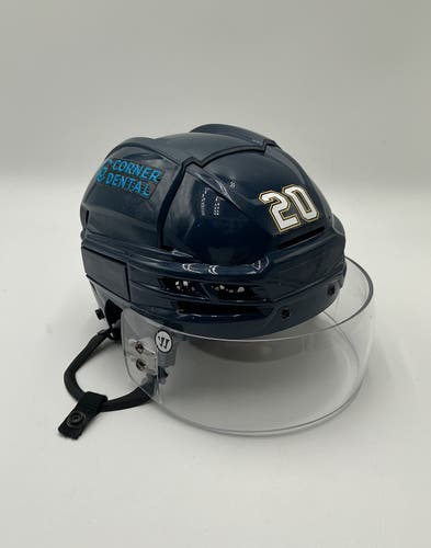 Small Toledo Walleye CCM Tacks 720 Helmet Pro Stock (Used)