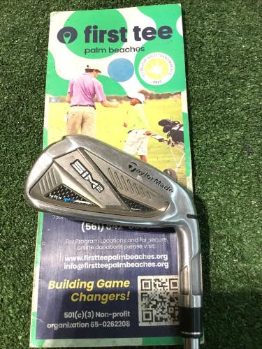 Taylormade SIM2 Max 7 Iron Stiff KBS MAX MT 85 Steel Shaft (37) *VGC*