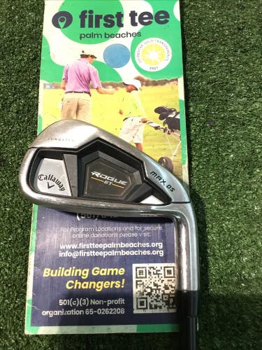 Callaway Rogue ST Max OS 5 Iron Regular Tensei AV Series 65 Blue Graphite *VGC*