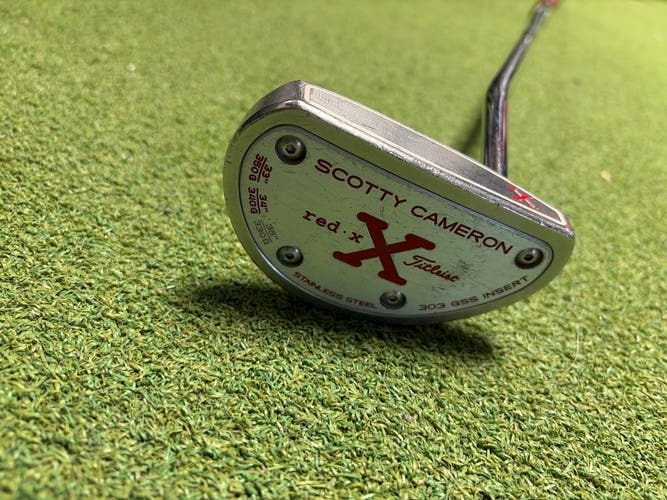 Scotty Cameron Titleist Scotty Cameron Red X Right Handed Putter 35" (Used)
