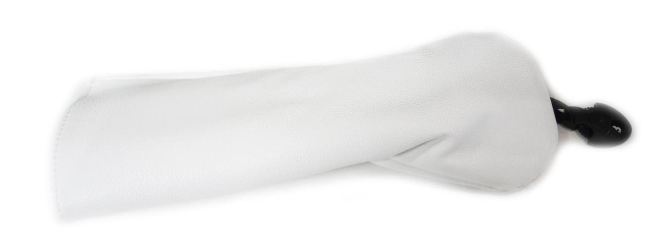 NEW Vintage Custom Universal White Hybrid/Rescue Spin Dial Headcover 3,4,5,7,X