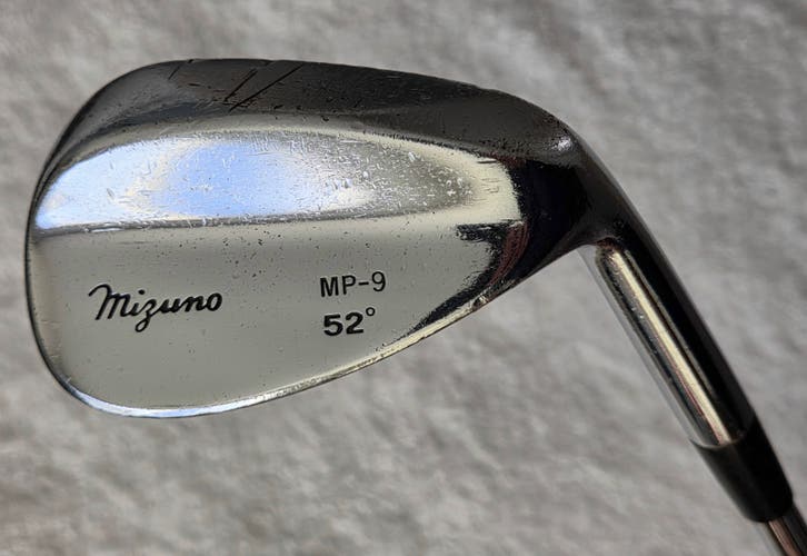 Mizuno MP-9 52° Wedge RH; True Temper Dynamic Gold Steel Shaft