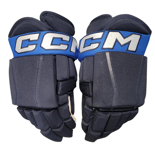 New CCM HG97 WINNIPEG JETS Pro Stock Gloves 14"