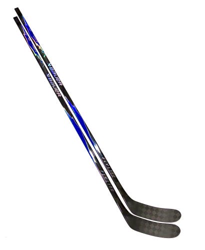 New 2 pack Bauer Vapor Hyperlite 2 (blue Flylite dress) - LH, P28M, 77 Flex