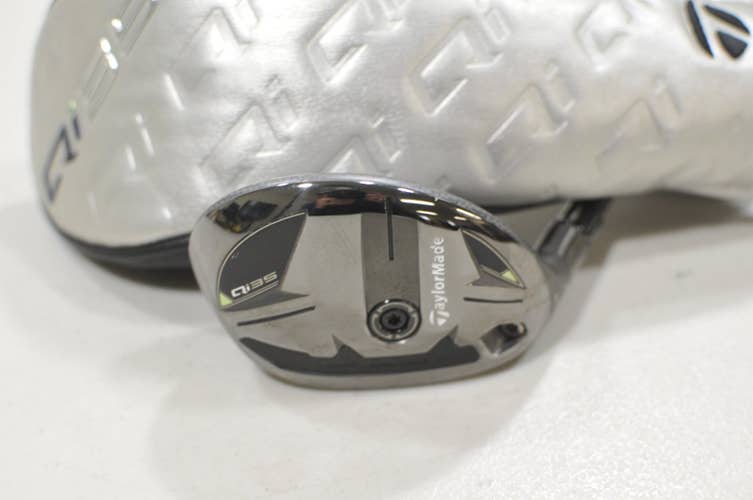 LEFT HANDED TaylorMade Qi35 Rescue 4-22* Hybrid Stiff Flex 85g Graphite #229003