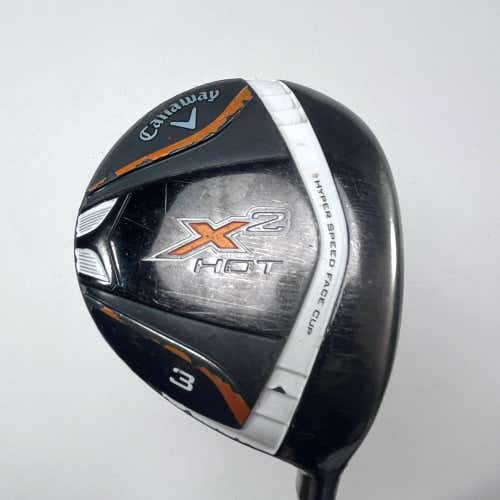 Callaway X2 Hot 3 Fairway Wood 15* Aldila ATX60 60g Stiff Graphite Mens RH