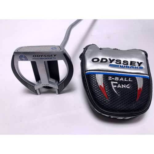 Odyssey Works Versa 2-Ball Fang Putter 38.5" Mens RH HC