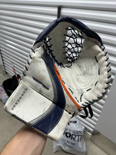 NHL 580 Break Koho Revolution Pro Stock Goalie Glove (Used)