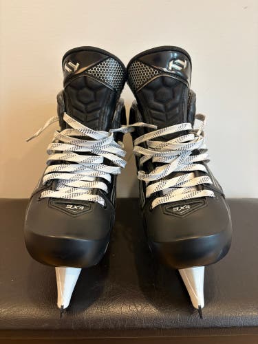 2024 True Catalyst 9x4 Hockey Goalie Skates Wide Width 8.5 (Used)