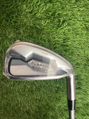 Callaway Quantum Max OS Single 7 Iron With Denali 5.5 Regular Graphite Shaft NEW