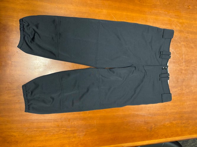 Black Women's XL Adult Mizuno Game Pants (New)