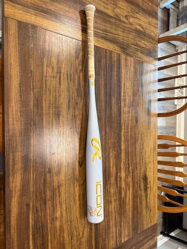 2026 Rawlings Icon Composite BBCOR Certified Bat (-3) 30 oz 33" (Used)