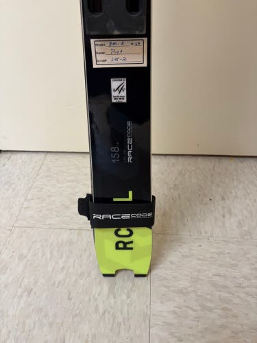 Fischer RC4 WC SL 158 cm Racing Skis (New) Factory