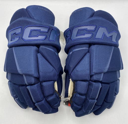 NEW CCM Tacks Vector Premier Gloves, Navy, 14”