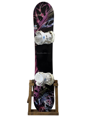 147cm Camp Seven Featherlite Snowboard W/ System Lux Bindings