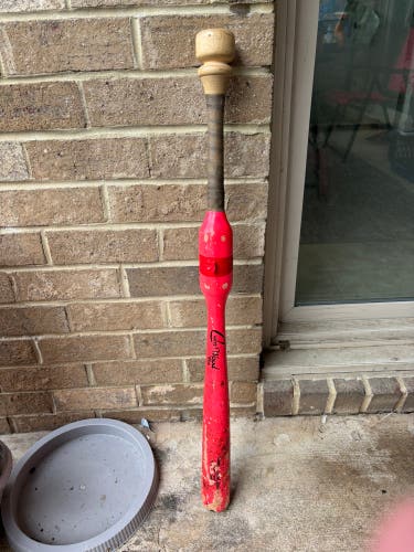 (Used) Pink 32” 38oz. CamWood pink softball hands and speed training bat.
