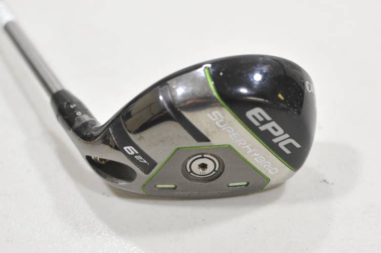 Callaway Epic Super 6-27* Hybrid Regular Flex Aerotech SteelFiber 75g F3 #228687